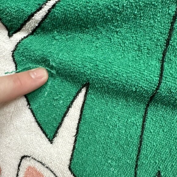 Vintage 80s Bud Light Spuds Mackenzie Party Animal  Huge Towel Budweiser 50X65 - Picture 6 of 8